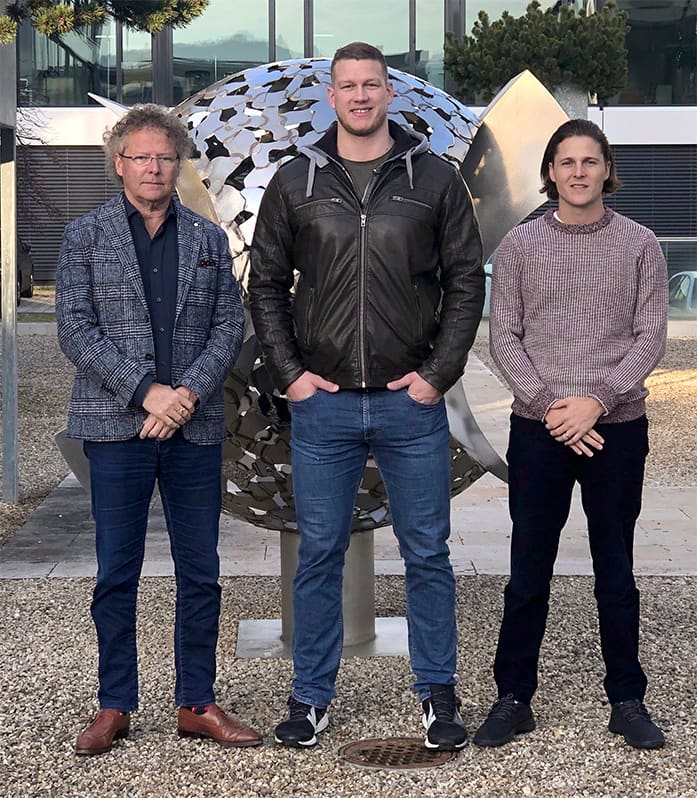 Della Casa Group Hauptsponsor von Pirmin Reichmuth