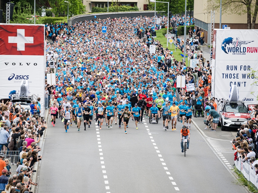 Rekord zum Jubiläum 7’500 Teilnehmende am Wings for Life World Run